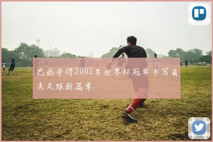 巴西夺得2002年世界杯冠军书写南美足球新篇章
